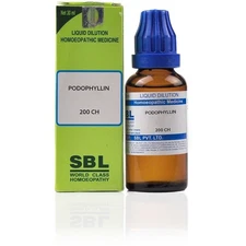 SBL Podophyllin 200CH Free Delivery 5 to 7 days
