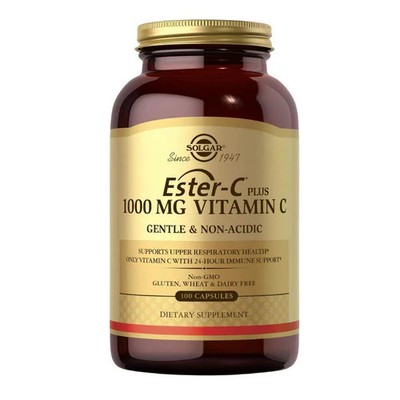 Ester-C Plus Vitamin C 1000 mg 100 Caps By Solgar