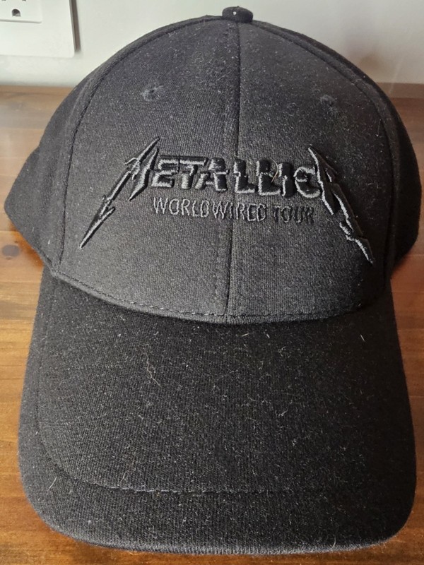 VIP METALLICA WORLDWIRED TOUR Ball Cap Black Officially Licensed NEVER WORN