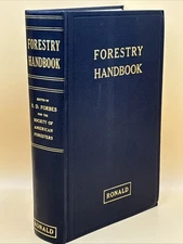 Forestry Handbook, 1955 By R. D. Forbes For The Society Of American Foresters