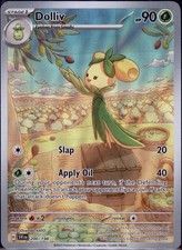 Dolliv #200/198 Illustration Rare Scarlet & Violet Base Set Pokemon 2023 NM