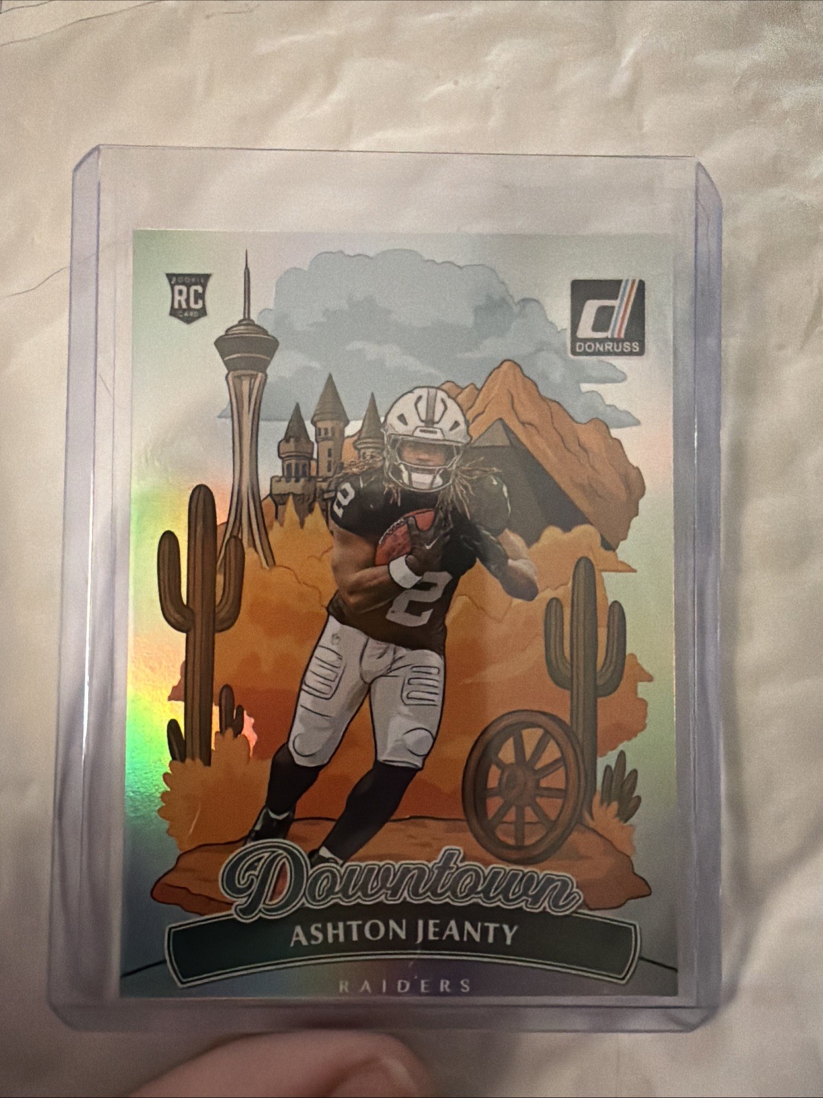 2025 Panini Donruss Downtown Ashton Jeanty #11 Mint Condition