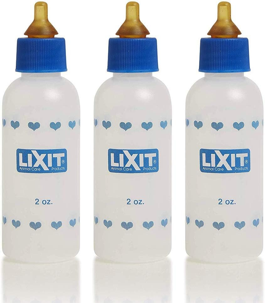 2Oz Nursing Bottle for Kittens Small Puppies, and Small Anim