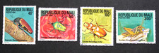 Mali 1994, Mi.1220-1223, Insects, Stamped