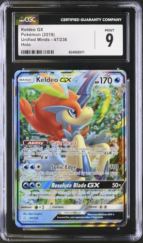 Keldeo-GX graded CGC 9 for sale on eBay