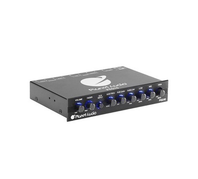 Planet Audio PEQ10 4 Band Half Din Pre-Amp Equalizer w/ Remote Subwoofer Control