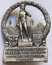 Distintivo OND Firenze Premio SIAP Omaggio del Gruppo Picchiani Ventennio Sport
