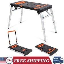Portable Workstation 7-in-1 Folding Workbench...