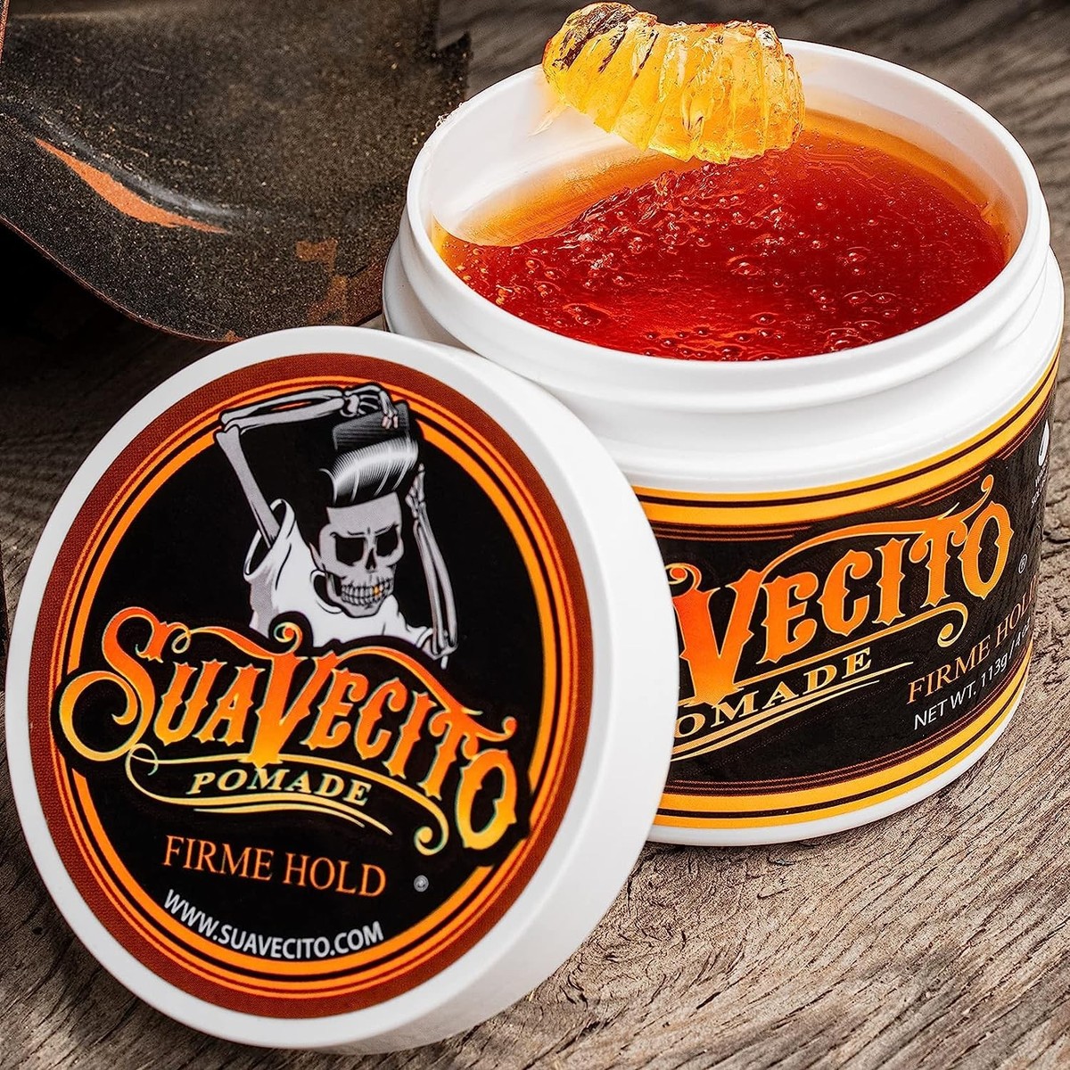 Suavecito Firme Strong Hold Pomade, Strong Hold Pomade For Men