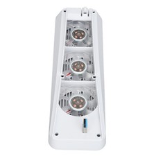 (White) Technology Console Cooling Fan Blue Lamp Effect Console Cooling