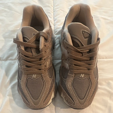 New Balance 9060 Mushroom Brown Suede Lace-Up Low Top Sneakers U9060PB