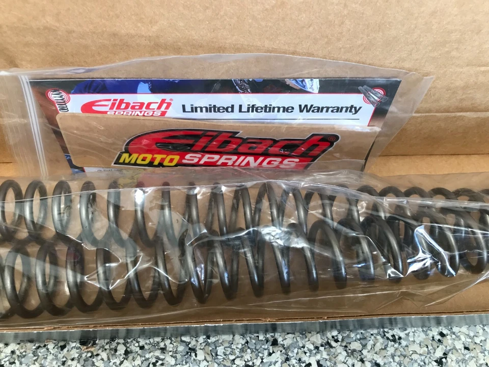Вилочные пружины Kawasaki KX250F 2006-11 от Eibach (0,48 кг/мм) подходят для Showa 47 мм  - Изображение 2 из 3