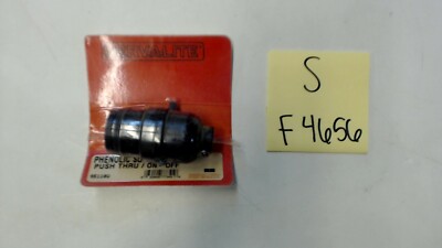 95110U Push Thru (on-off) Phenolic Socket