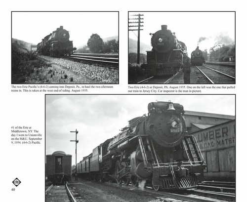 Railfanning the NORTHEAST, 1934-1954, Vol. 3: Erie, M&E, L&NE, M&U, NYO&W (NEW) - Picture 3 of 7
