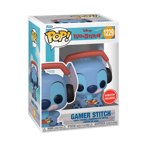 Funko Pop! Vinyl: Disney - Gamer Stitch #1229