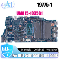 19775-1 For DELL Inspiron 5401 5501 5408 5508 Laptop Motherboard TG76R i5-1035G1