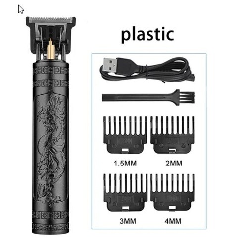 TAGLIACAPELLI ELETTRICO TIPO VINTAGE RASOIO PROFESSIONALE UOMO RICARICABILE - Imagen 2 de 15