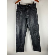 Vintage 2BU Echtes Leder Leather pants