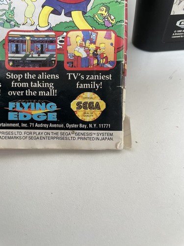 Sega Genesis Krustys Fun Fun House mit den Simpsons Spiel - vollständig - Bild 4 von 14