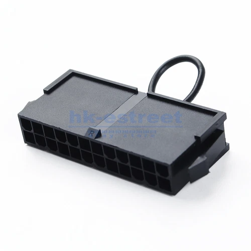 Black 24 Pin ATX PSU Power Connector Starter Tester Start up Jumper Bridge Tool