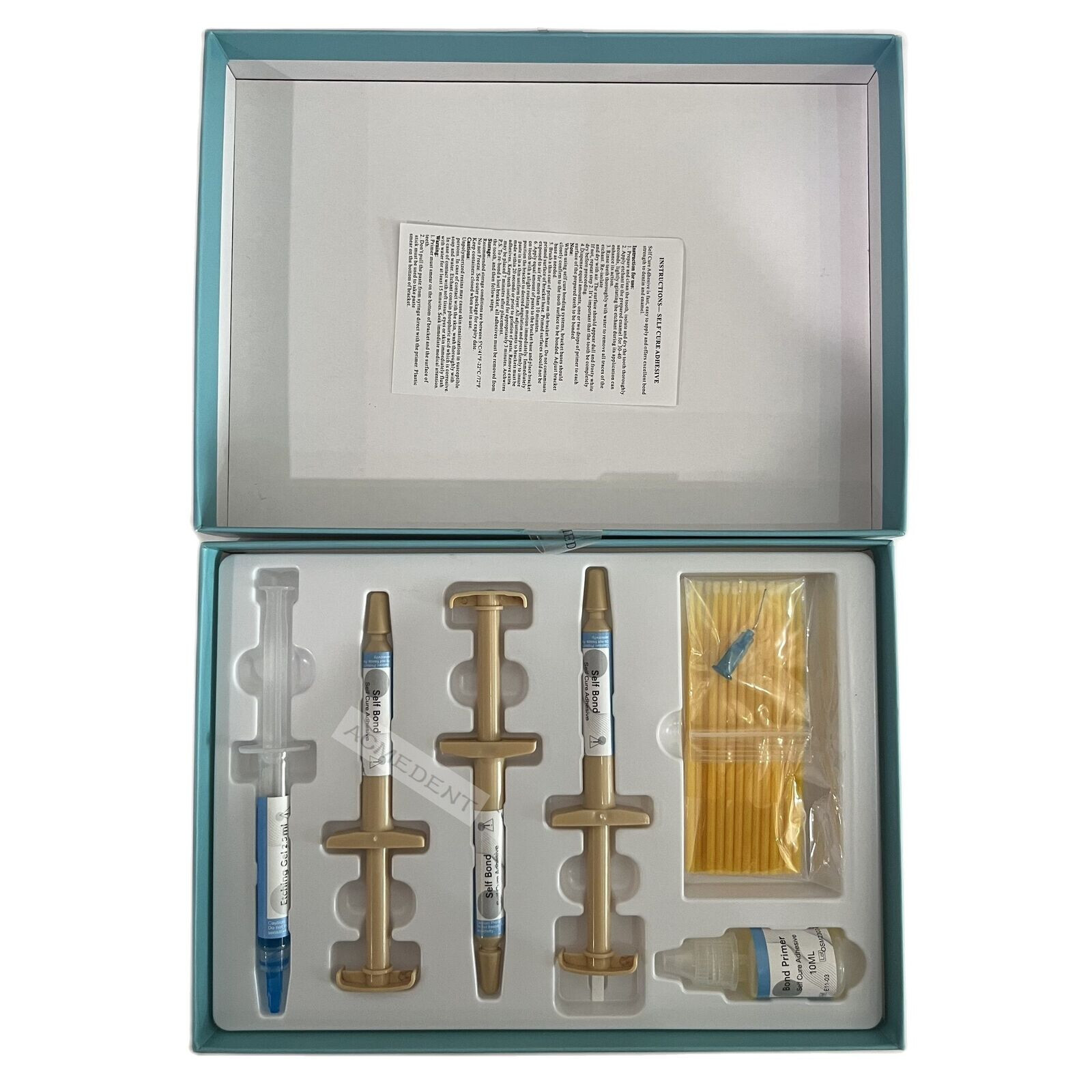 Dental Self Bond Self Cure Adhesive Orthodontic Brackets Bonding Etch