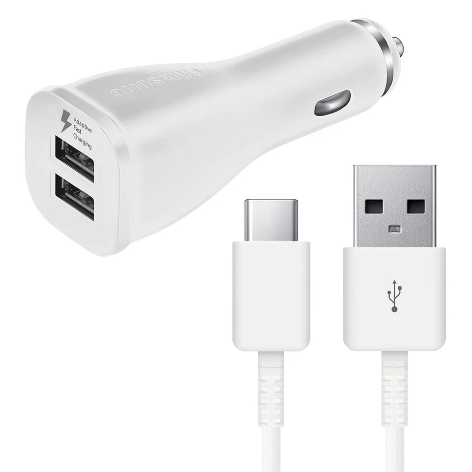 Cargador de coche ultra rápido original Samsung Galaxy S22/S22+/S22 + cable tipo C de 4 pies Foto 2 de 4