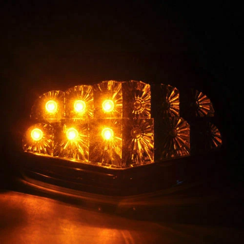 Smoke Brake Tail Light Turn Signals LED Integrated For KAWASAKI Ninja 250R EX250 Foto 4 de 4