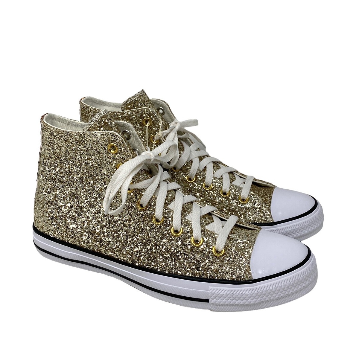 orange glitter converse