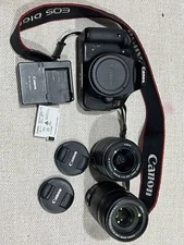 Canon EOS Kiss X5 Digital SLR Camera 2 Lens Kit - International Version