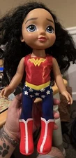 2017 DC Wonder Woman Toddler Doll 15" Action Figure.  Pre-Owned.
