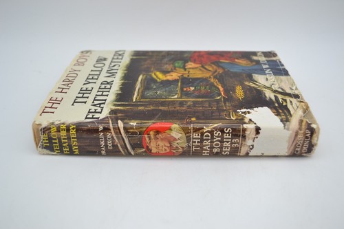 Hardy Boys #33 The Yellow Feather Mystery, Hardcover, DJ, 1953, Franklin W Dixon - Picture 3 of 12