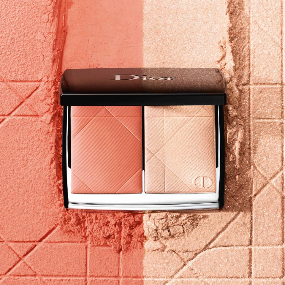 Многофункциональная палитра для лица DIOR Rouge Blush Colour & Glow цвет и хайлайтер Duo - Изображение 4 из 4