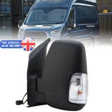 For Ford Transit MK8 V363 2013-2022 Left Manual Short Arm Door Wing Mirror UK