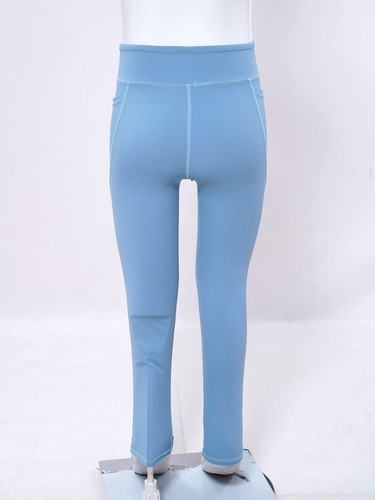 Girls Sportwear Running Outfits Bottoms Tracksuits Capri Pants Daily Loungewear - Picture 35 of 79