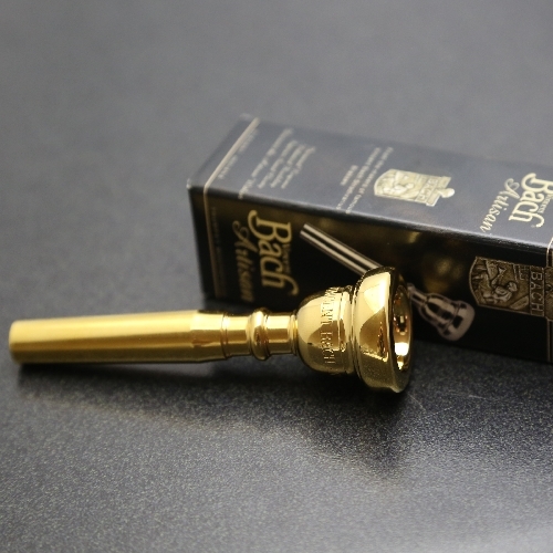 Genuine 24K GOLD NEW Bach Artisan Trumpet Mouthpiece, 3C 27 Throat eBay