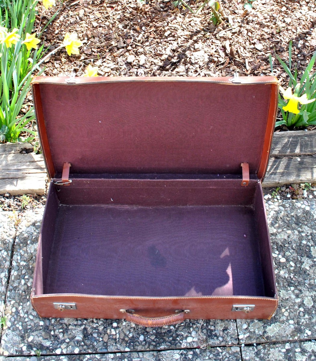 Lot de 5 Valises vintage années 70