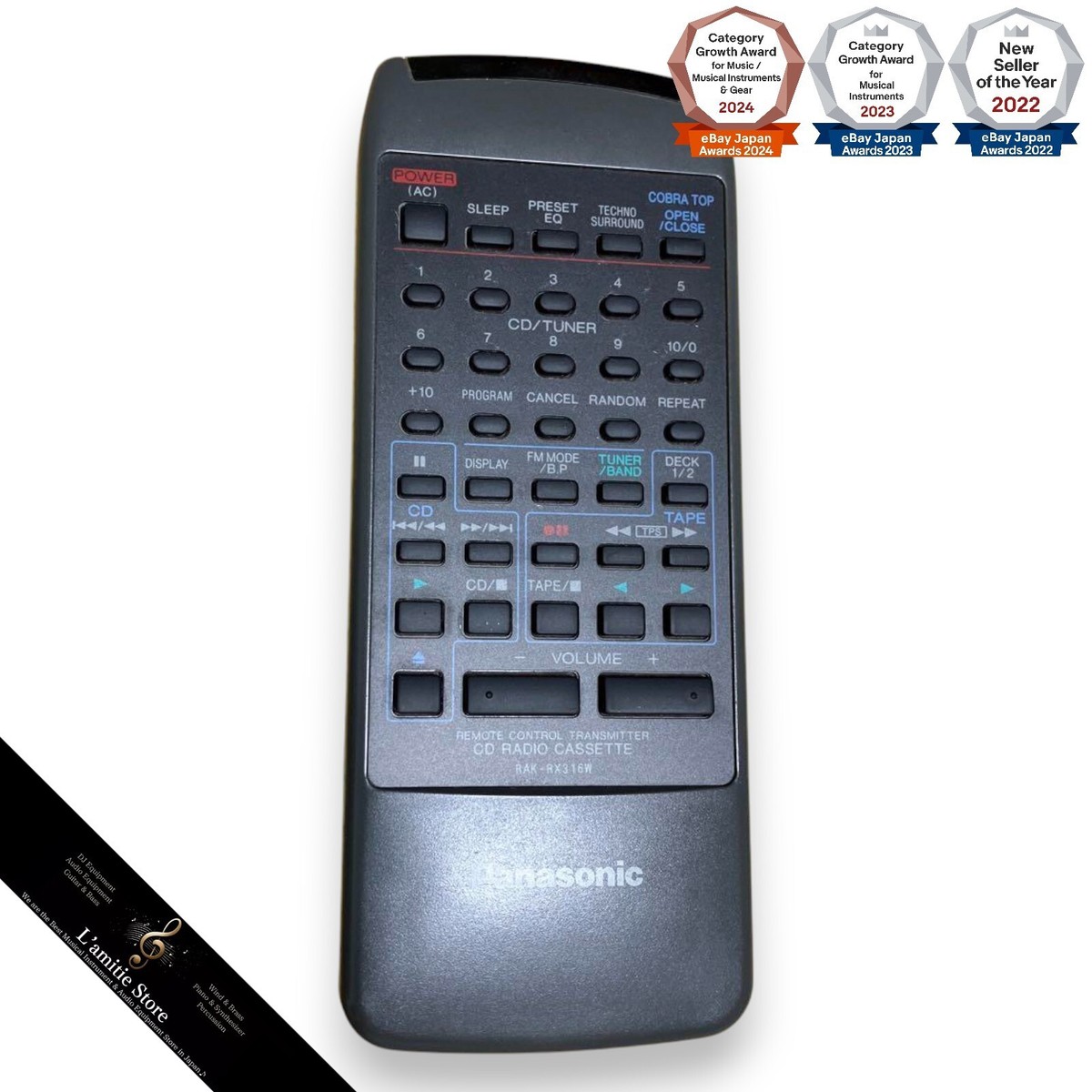 Panasonic RX-DT707 RXDT707 CD Headphone Jack Cassette Radio