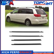 For 2003-2010 Toyota Sienna Door Window Moulding Trim Seal Belt Weatherstrip For 2003-2010 Toyota Sienna Door Window Moulding Trim Seal Belt Weatherstrip