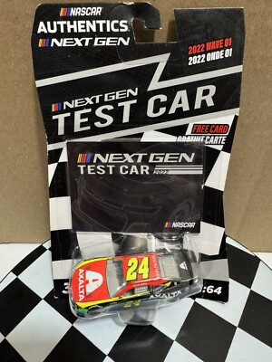 William Byron #24 Axalta Test Car Nascar Authentics 1/64 Diecast 2022 Wave 1