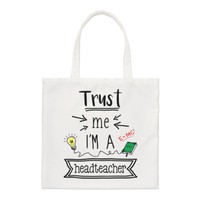 Trust Me I'm A Schulleiter Regular Tragetasche Lustig Geschenk Beste