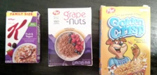 3 NEW Zuru 5 Surprise mini brands collectibles POST & KELLOGGS CEREAL BOXES SET