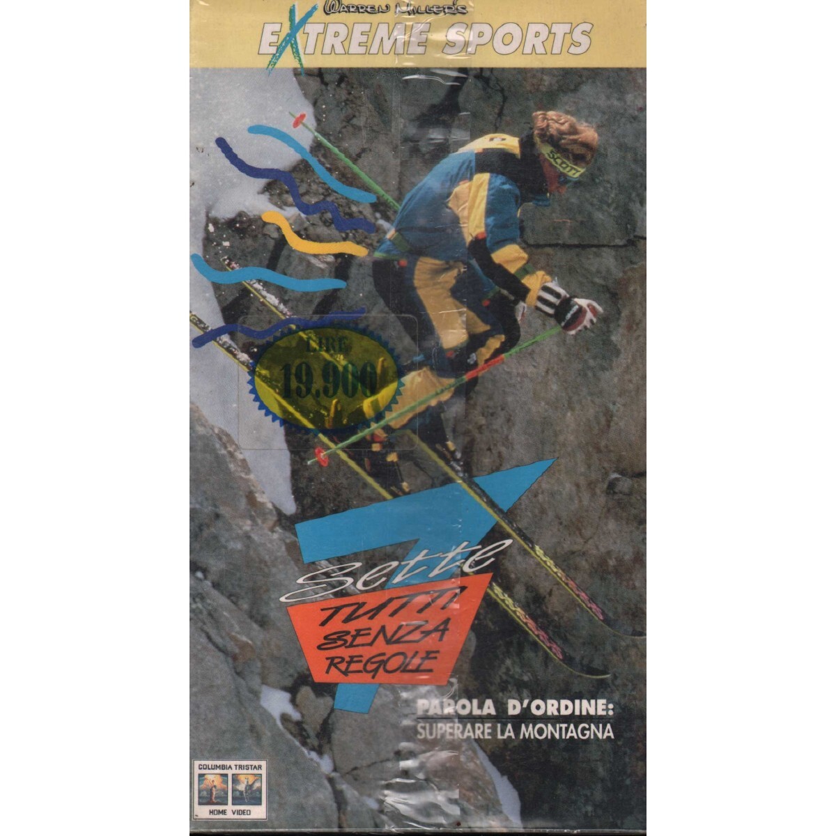 Extreme Sports 7 All No Rules VHS Warren Miller' S / 8013123395122 Seal