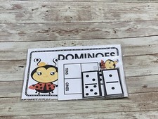 Lady Bug - Themed Learning Centers - Laminated - Dominoes Base Ten