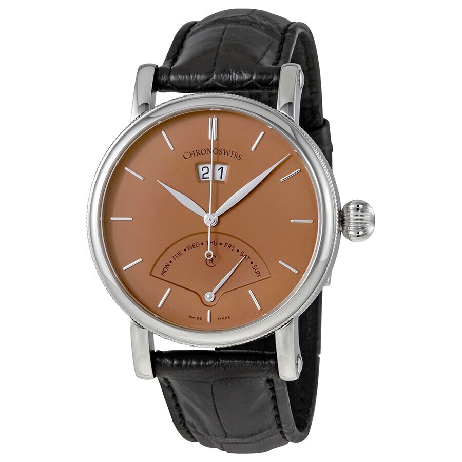 Chronoswiss CH8123 Sirius Bronze Dial Retrograde New