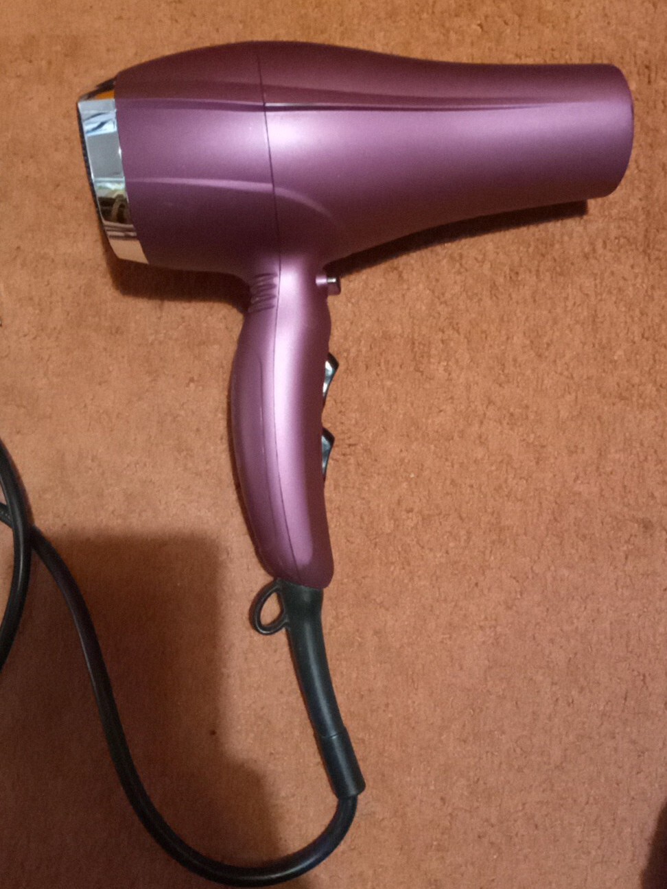 BaByliss Velvet Orchid 2300W Hair Dryer Ionic BlowDry Purple S280A eBay