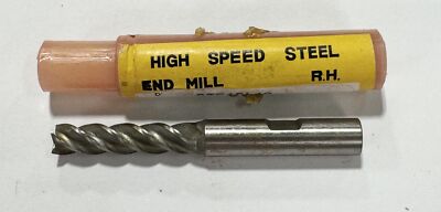 5/16'' HSS End Mill Long Length 4 Flute
