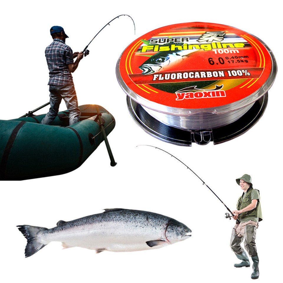 HOT 100M Nylon Super Strong Nylon Line 5.19.9Kg Carp Fly Fishing Line