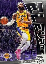 2022-23 PANINI MOSIAC ELEVATE LEBRON JAMES LAKERS #4 NBA BASKETBALL CARD