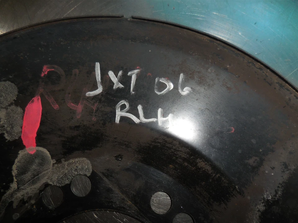 Protector contra salpicaduras de freno Jaguar X-Type 2005-2008 placa deflector polvo conductor trasero izquierdo Foto 3 de 4