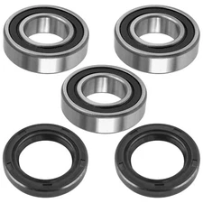 Rear Wheel Ball Bearings Seals Kit for Suzuki RM125 2000-2008